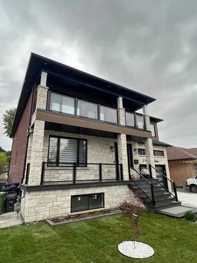  CUSTOM ALUMINUM AND GLASS RAILINGS | PORCH | DECK | BALCONY , View more