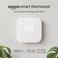 Amazon Smart Thermostat – Save money and energy - Works with Ale