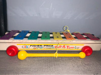 Fisher Price Vintage Toy - Pull a Tune Xylophone 1964