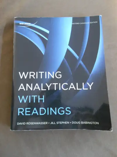 Carleton University, Writing Analytically with Readings, View more