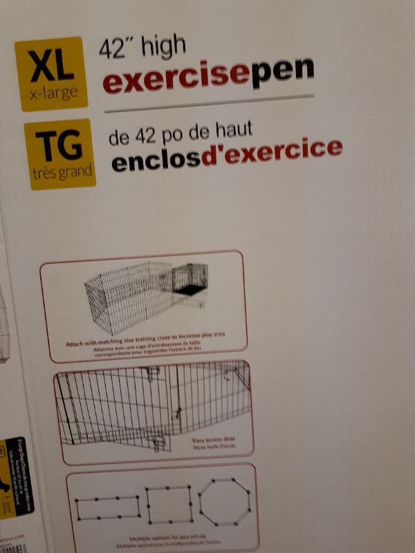 Dog exercise pen extra large. in Accessories in 100 Mile House