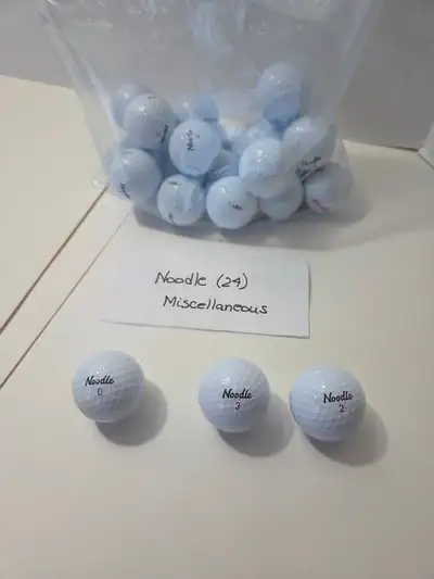 GOLF BALLS – NOODLE  (24), View more