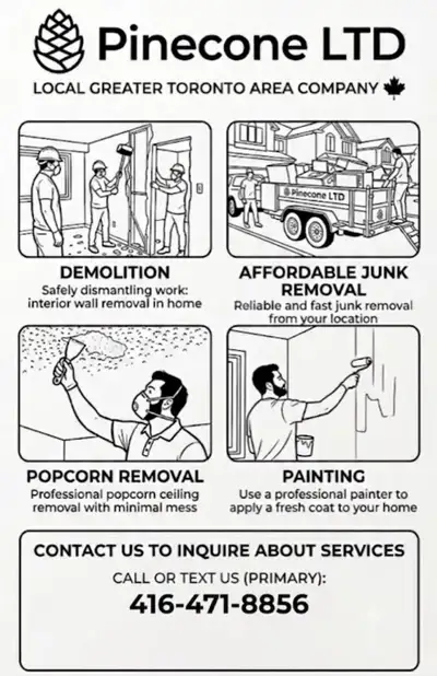 Pinecone LTD - Junk Removal and more Affordable Services , View more