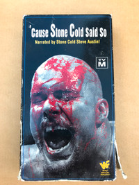 Wrestling VHS Video - 'cause Stone Cold Said So - 2nd copy