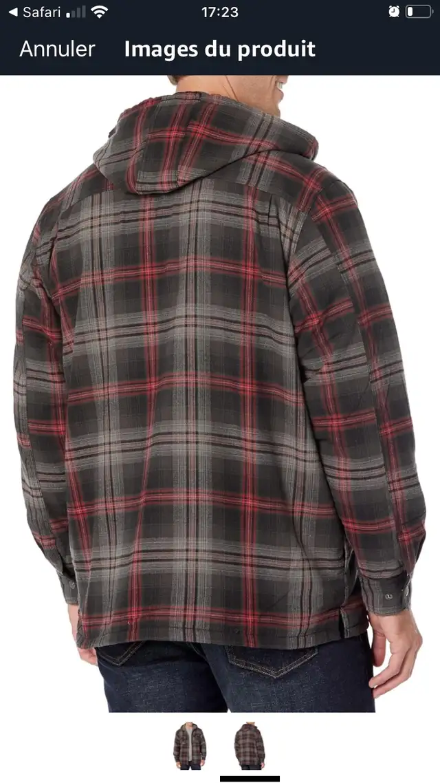 Chemise doublée en Sherpa pour homme in Men's in Victoriaville - Image 8