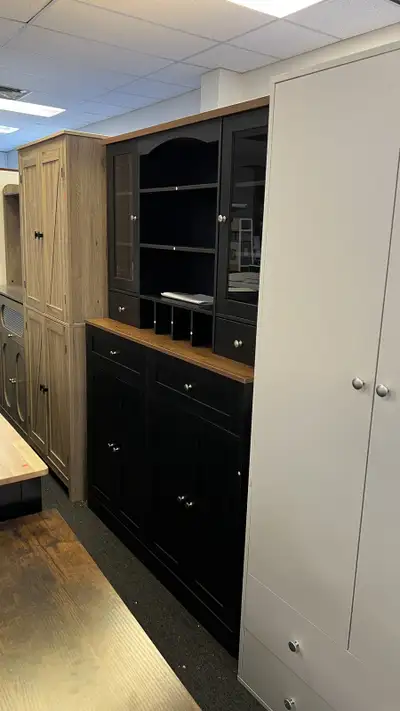 70.9'' Kitchen Pantry Cabinet, Freestanding Cupboard with Remova, View more