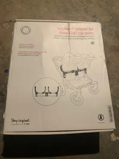 Bugaboo adapters for Maxi-Cosi® car seats, View more