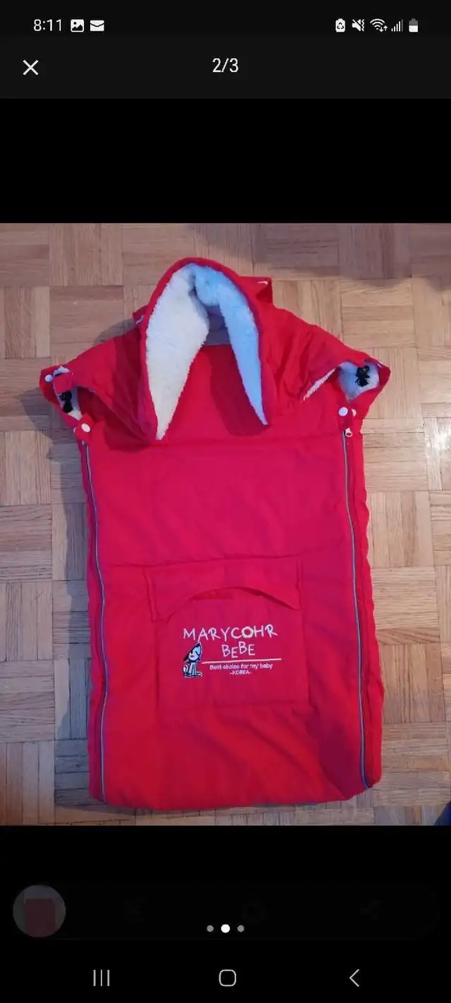 Housse d’hiver pour la poussette  - Winter pocket for stroller in Strollers, Carriers & Car Seats in City of Montréal - Image 3