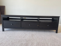 Large 3 drawers TV table