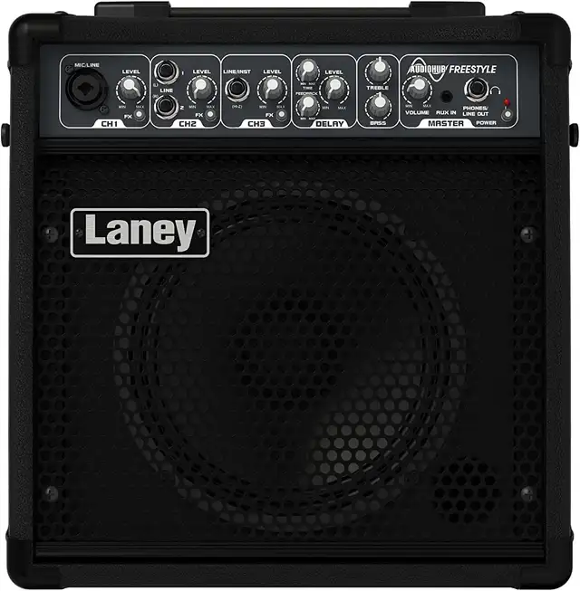 Laney Audiohub Combo AH-Freestyle 5-Watt 1x8" Amplificateur port in Pianos & Keyboards in Laval / North Shore - Image 2