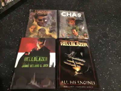 Hellblazer trade paperbacks and hardcovers comics, View more