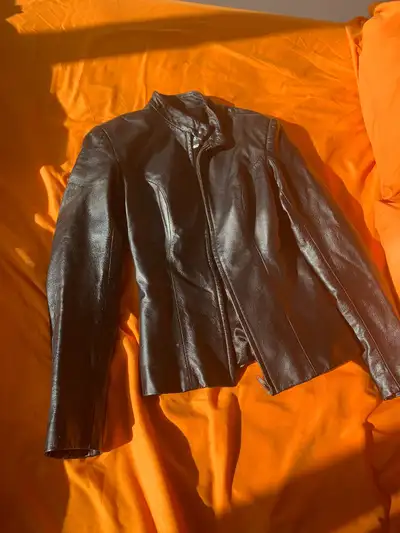 Northbound Leather "Hip Length Cycle Jacket" (size Medium), View more