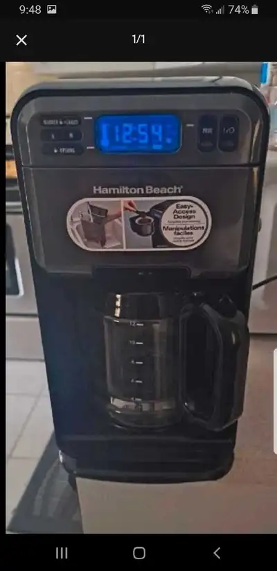 Hamilton Beach Coffee Maker, View more