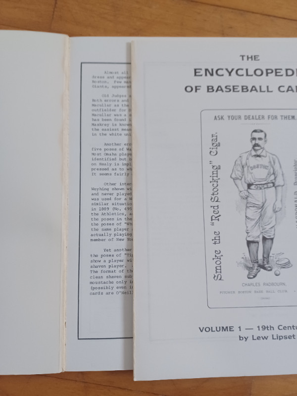 The Encyclopedia of Baseball Cards - Volume 1 - 19th Century in Non-fiction in Dartmouth - Image 4