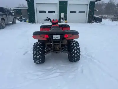 Polaris sportsman with snow plow for sale. Everything works as it should. No longer needed as I have...