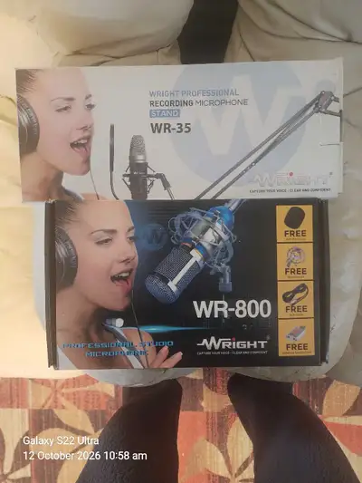 Wright WR-800 Microphone and WR-35 Stand, View more