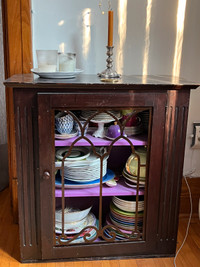 Buffet - vitrine vintage - vaisselier 