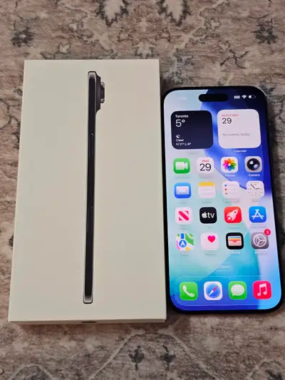 Black iPhone Air 512GB -Warranty April 2027- 100% Battery Health, View more