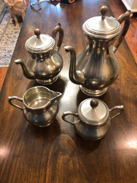 Pewter Coffee/Tea Set