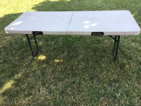 Lifetime 6 ft Putty Professional Grade Folding Table