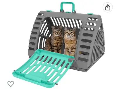 BRAND NEW SPORTPET XL FOLDABLE TRAVEL CAT CARRIER, View more