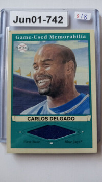 Carlos Delgado 2003 Upper Deck Play Ball GU Toronto Blue Jays