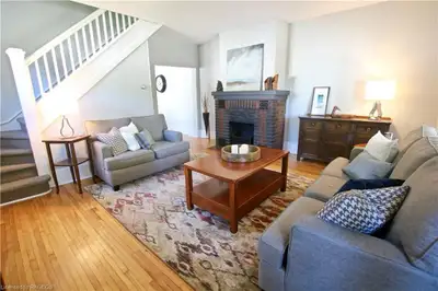 3 bedroom + 1 full bath Part of a triplex Unfinished basement with washer/dryer and workshop. Natura...