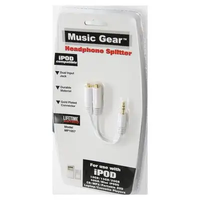 New Séparateur Audio stéréo en Y de casque son Hi-Fi 3.5mm, View more