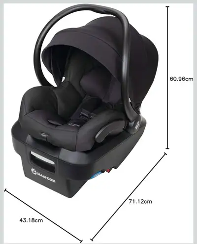 Maxi-Cosi Mico 30 Infant Car Seat, Midnight Black, View more