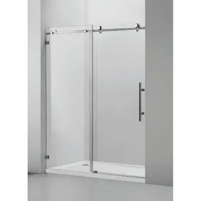 Shower Sliding Glass Doors 48 inch - Chrome hardware., View more