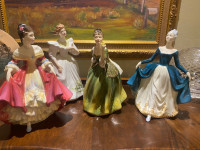 Royal Doulton Figurines - Vintage - $50 Each 