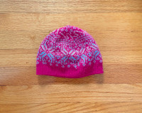 Pink Winter Hat, Size 2T-3T