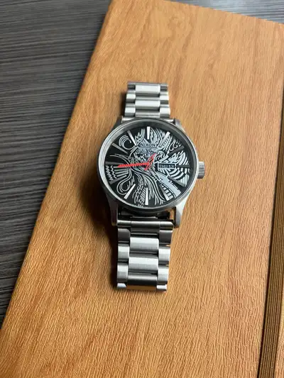 Rolling stones/Nixon Sentry stainless, View more