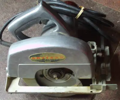 Vintage Artisan 6 1/2 clutch circular saw, View more
