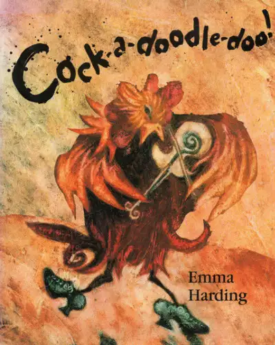 Title: COQK-A-DOODLE-DOO! Description: Making fun of the rooster by giving words to his crowing was...