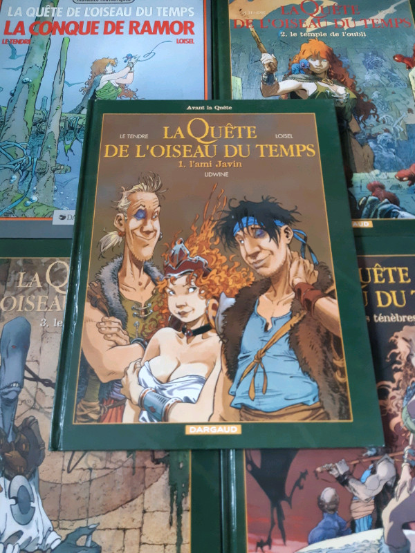 La quête de l'oiseau du temps 
Bandes dessinées BD 
Lot de 5 bd dans Bandes dessinées  à Laurentides