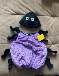 Spider costume $10 for 0-18months 