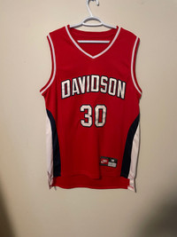 Stephen Curry Davidson Basketball jersey medium