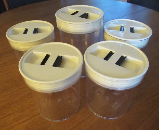 Five Click Clack Pantry Storage Containers