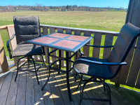 Outdoor table and chairs