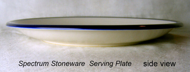 SPECTRUM stoneware, Japan, oven to table Microwave safe 11¼” dia in Kitchen & Dining Wares in City of Toronto - Image 4