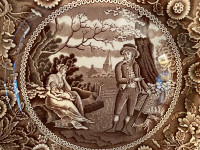 The Spode Archive Collection Georgian Series "WOODMAN" Plate