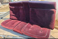 Ox blood red Rear G-body seat 