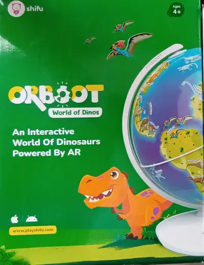 NEW PlayShifu Educational Globe for Kids - World of Dinosaurs, View more