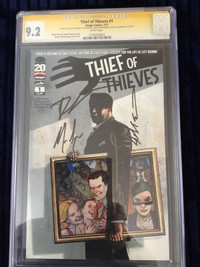 THIEF OF THIEVES #1   (Signed 4X) AMC Movie Optioned 