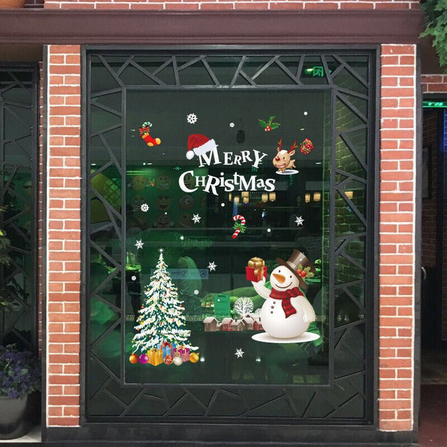 Christmas durable stickers for windows 3 set available brand new dans Autre  à Ouest de l’Île - Image 2
