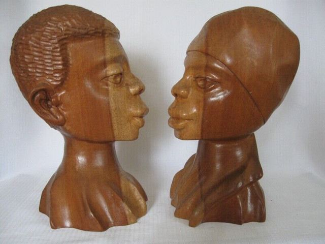 SCULPTURES HAITIENNE...ANDRE DECEMBRE // HOMME//FEMME dans Art et objets de collection  à Ouest de l’Île - Image 4