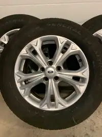 Factord Ford alloy rims and tires with tpms sensors
