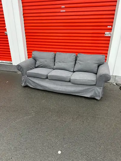 *Delivery Available* IKEA Grey Couch Sofa , View more