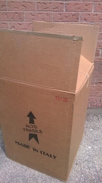 Jumbo Cardboard Boxes 22x 22x 33"high